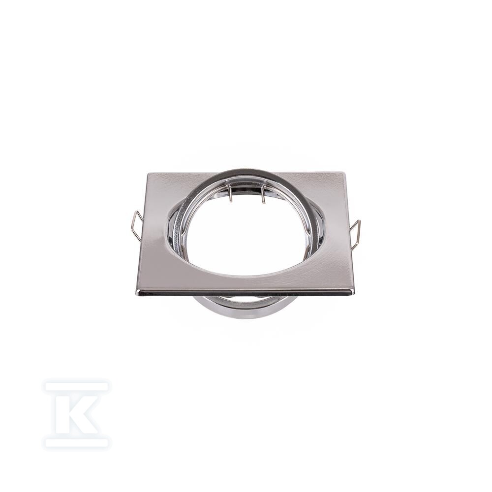 Oczko V-TAC GU10 kwadrat ruchome chrom - 8943