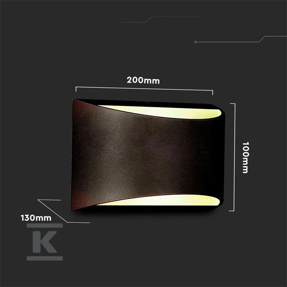 Kinkiet ścienny V-TAC 9W LED góra dół - 218684