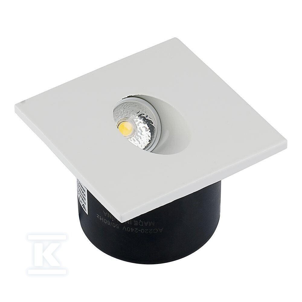 Oprawa schodowa 3W LED V-TAC kwadrat - 211209