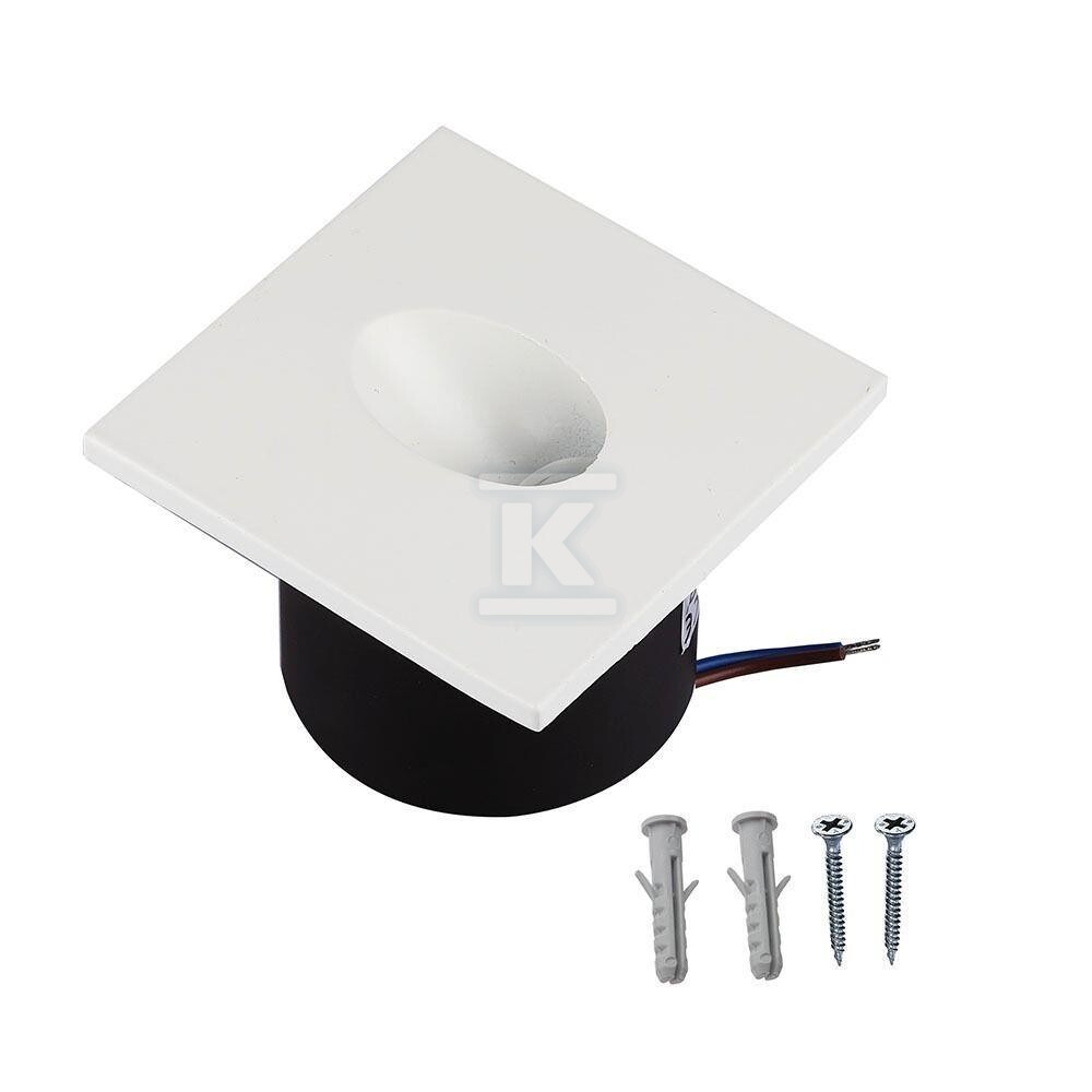 Oprawa schodowa 3W LED V-TAC kwadrat - 211209
