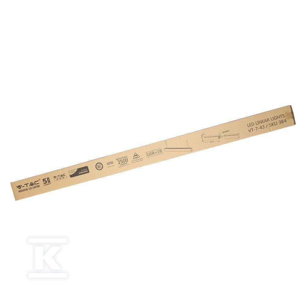 Oprawa V-TAC LED linear SAMSUNG CHIP - 21384