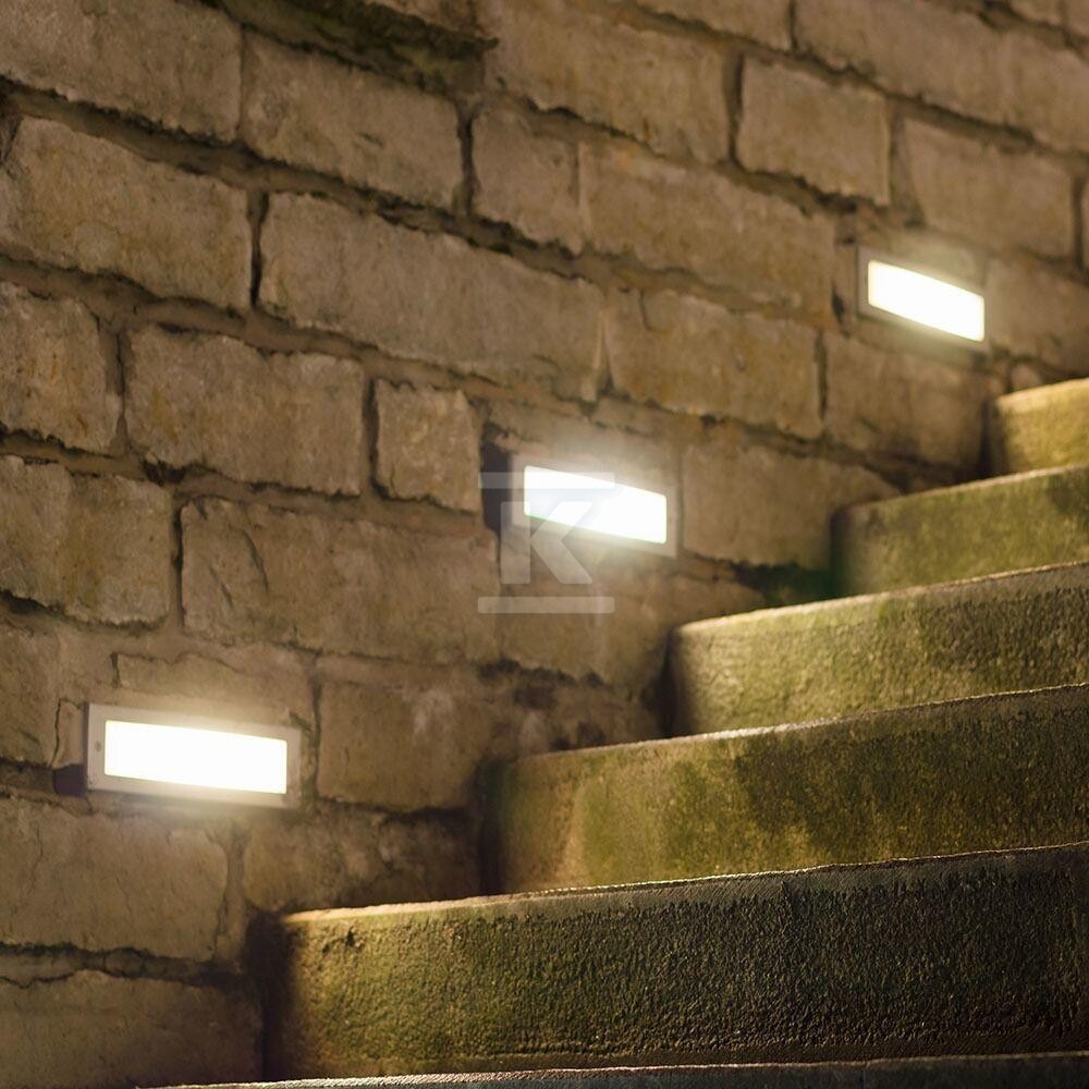 Oprawa schodowa 3W LED V-TAC biała - 211326