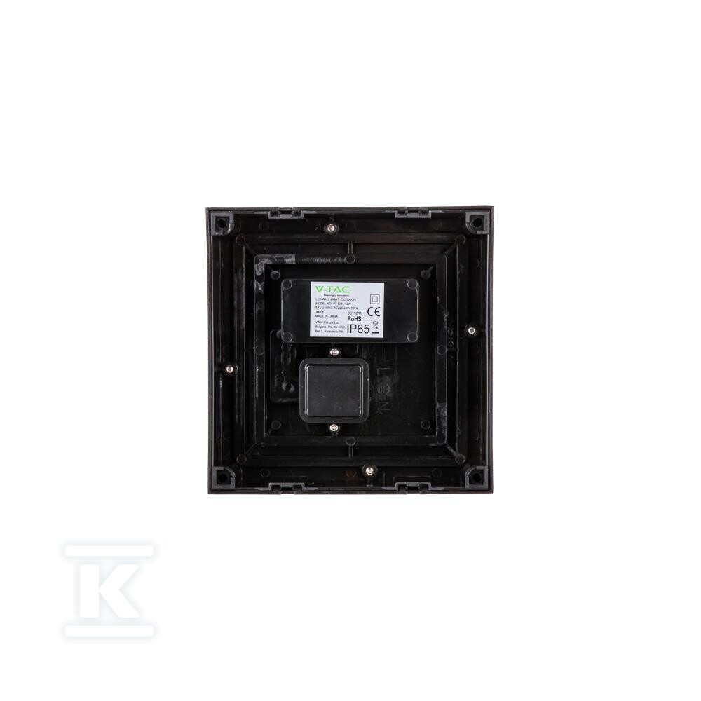 Oprawa V-TAC 12W LED IP65 czarny - 218543