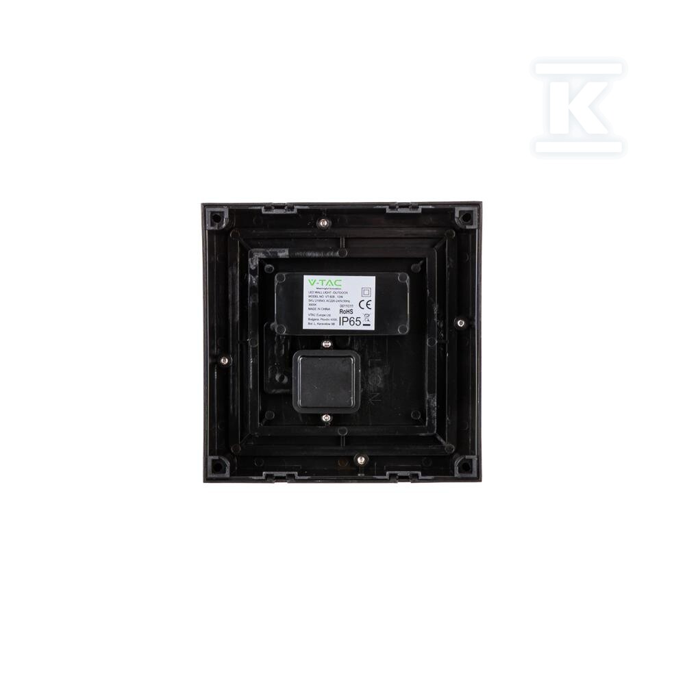 Oprawa V-TAC 12W LED IP65 czarny - 218544