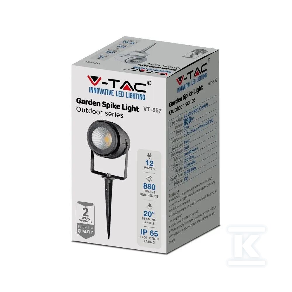 Oprawa gruntowa ogrodowa wbijana LED - 217545