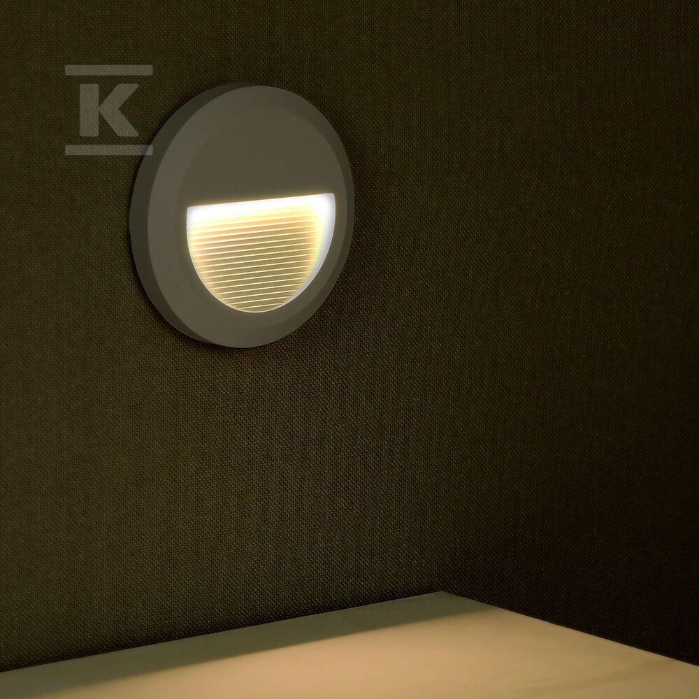 Oprawa schodowa 2W LED V-TAC szara - 211319