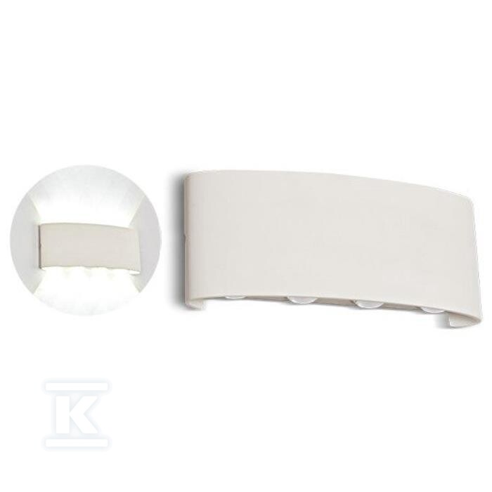 Oprawa ścienna góra dół V-TAC 8W LED - 218618