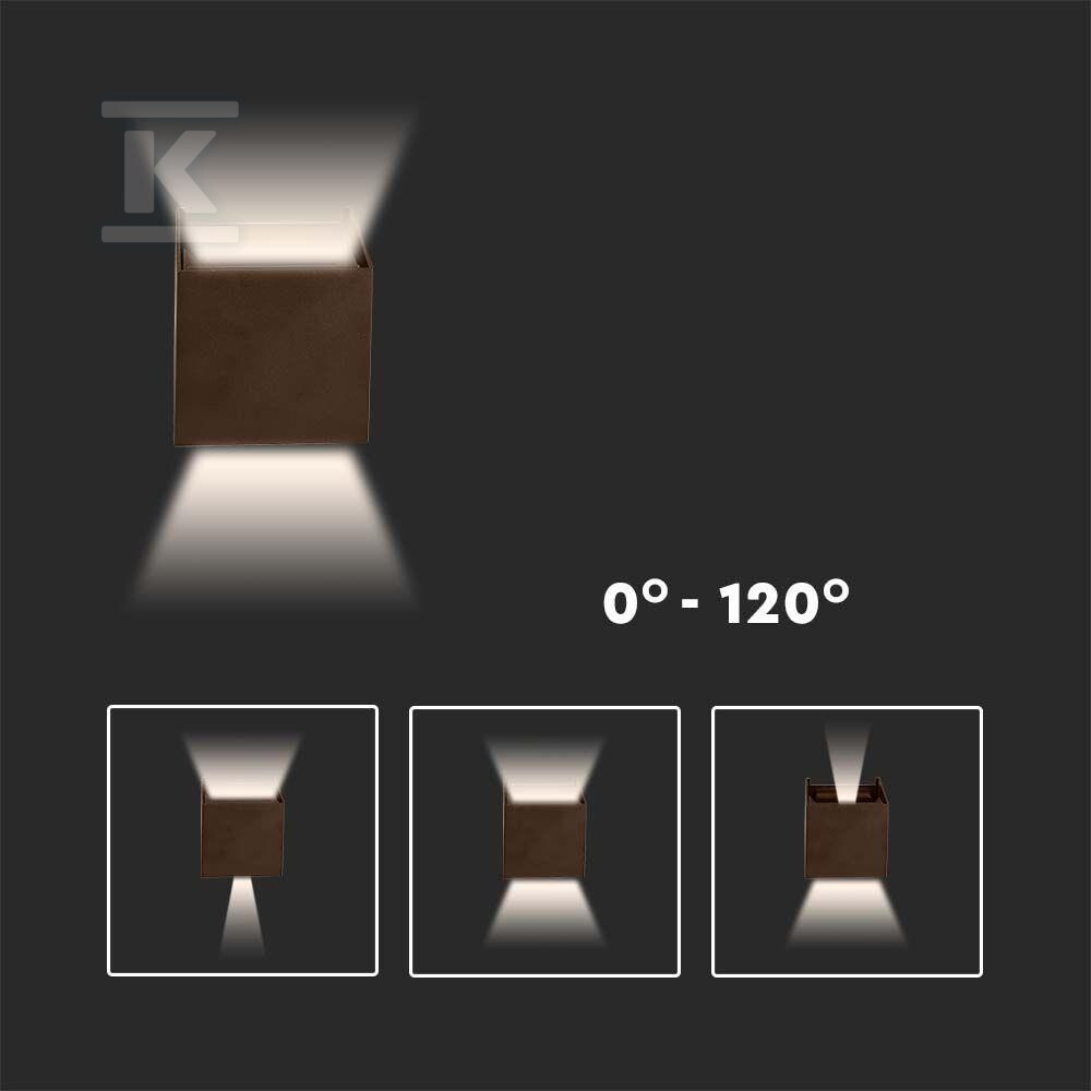 Oprawa ścienna V-TAC 11W LED góra dół - 6820