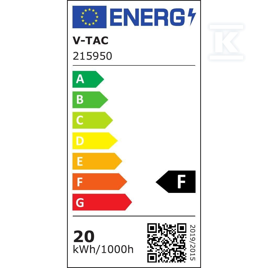 Naświetlacz LED V-TAC 20W SMD E-series - 215950