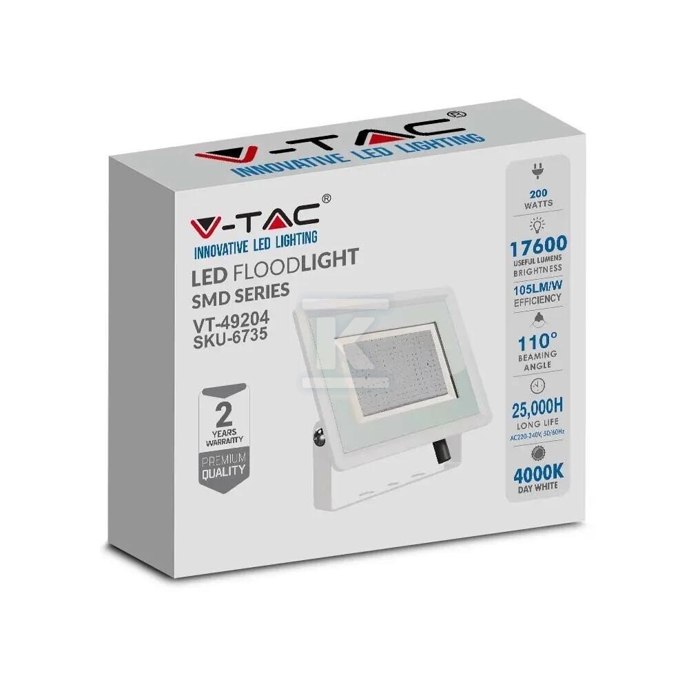 Naświetlacz LED V-TAC 200W SMD F-class - 6735