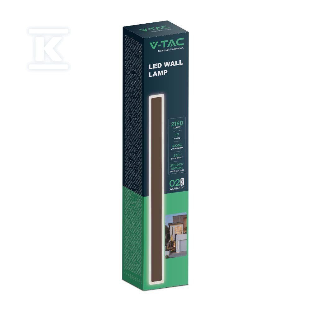 Oprawa ścienna elewacyjna LED linia - 6828