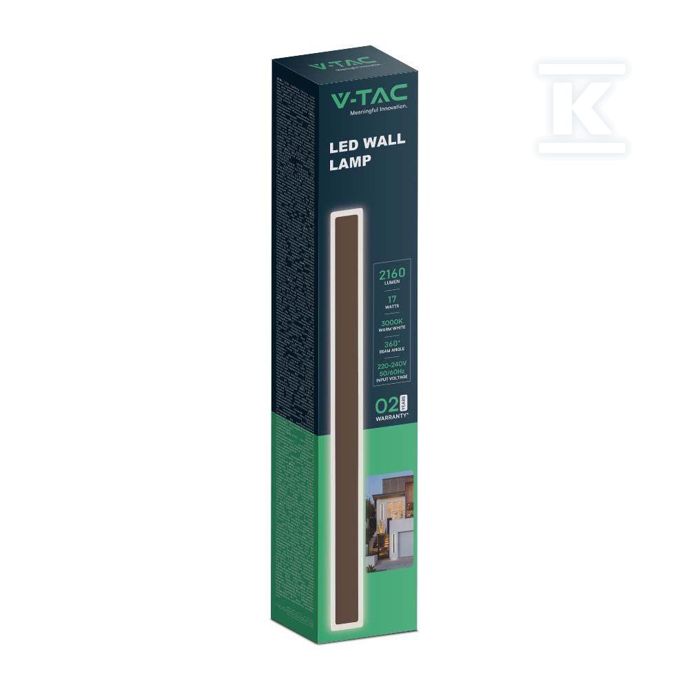 Oprawa ścienna elewacyjna LED linia - 6829