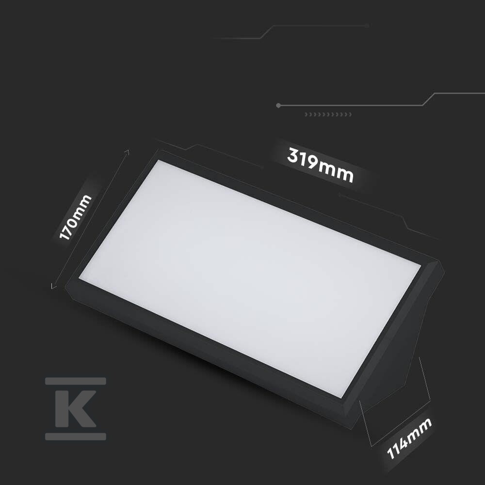 Oprawa ścienna V-TAC 20W LED ukośna - 6811