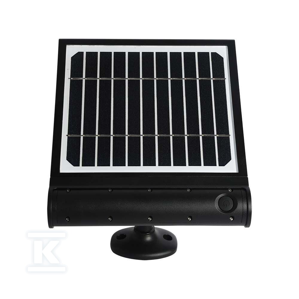 Naświetlacz solarny 8W LED czarny 8w1 - 6844