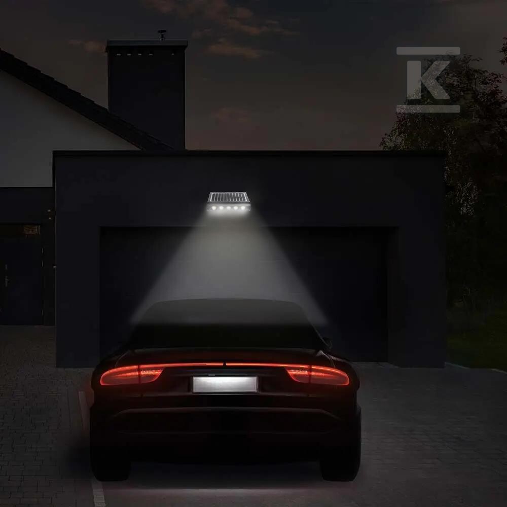 Naświetlacz solarny 8W LED czarny 8w1 - 6844