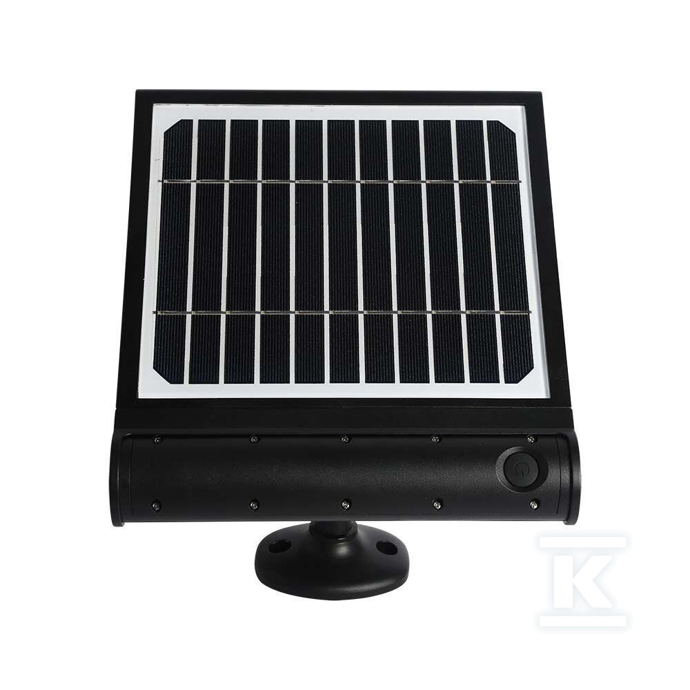 Naświetlacz solarny 8W LED czarny 8w1 - 6849