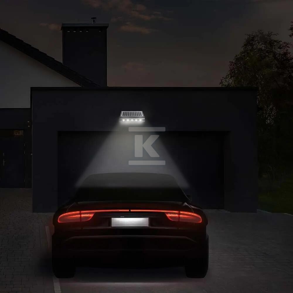 Naświetlacz solarny 8W LED czarny 8w1 - 6849