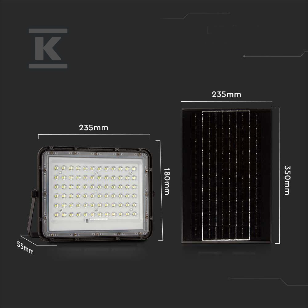 Naświetlacz LED solarny V-TAC 15W pilot - 7825