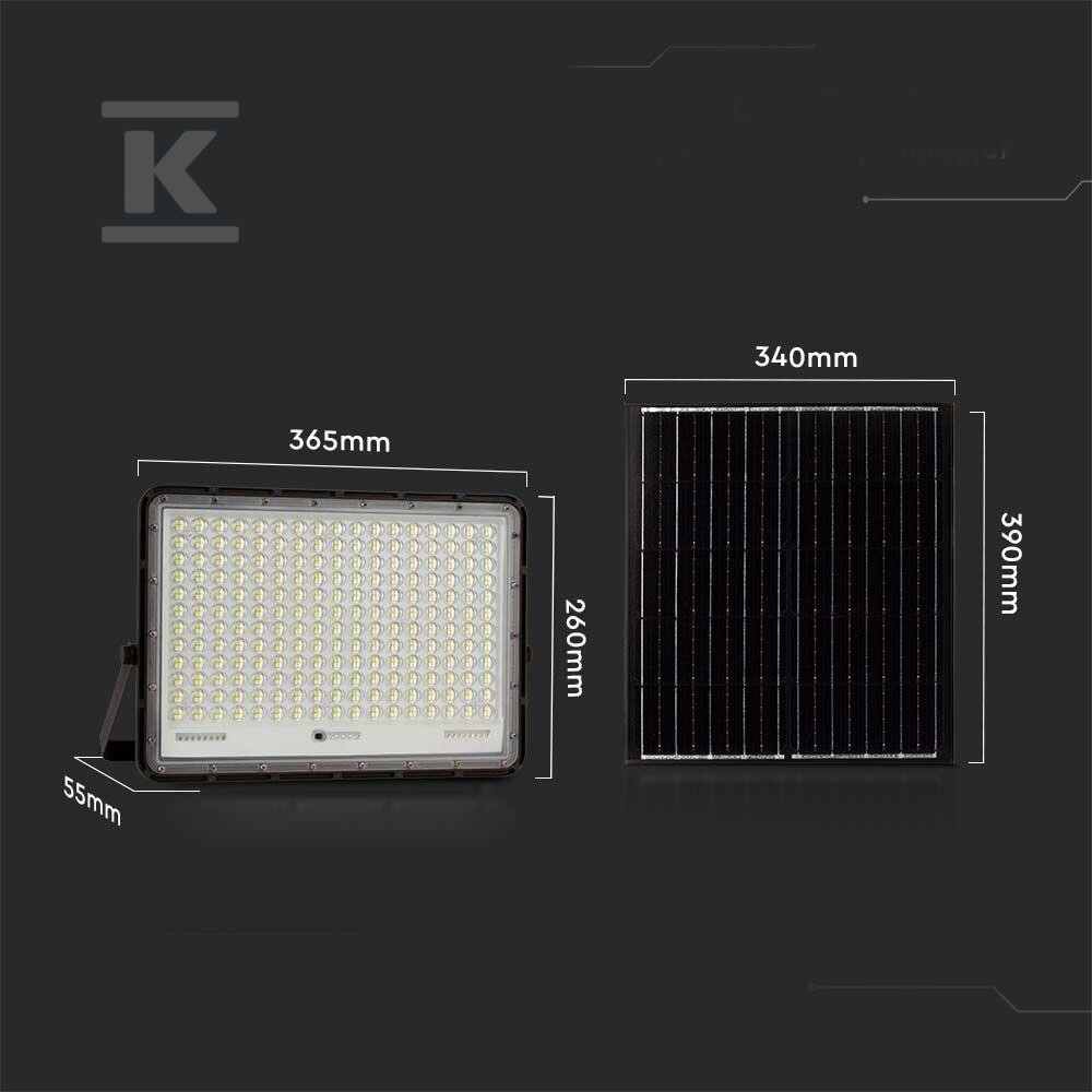 Naświetlacz LED solarny V-TAC 30W pilot - 7829