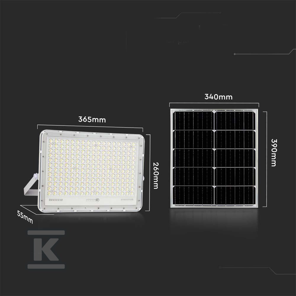 Naświetlacz LED solarny V-TAC 30W pilot - 7847