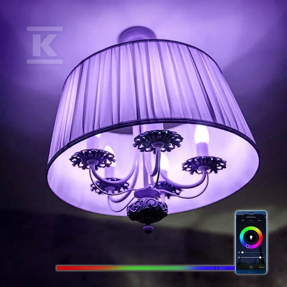 Żarówka LED smart WI-FI V-TAC 4.8W E14 - 212756