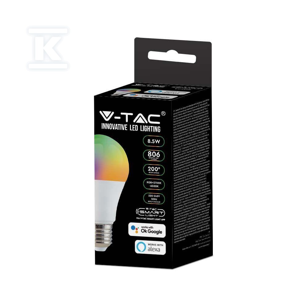 Żarówka LED smart WI-FI V-TAC 8.5W E27 - 2998