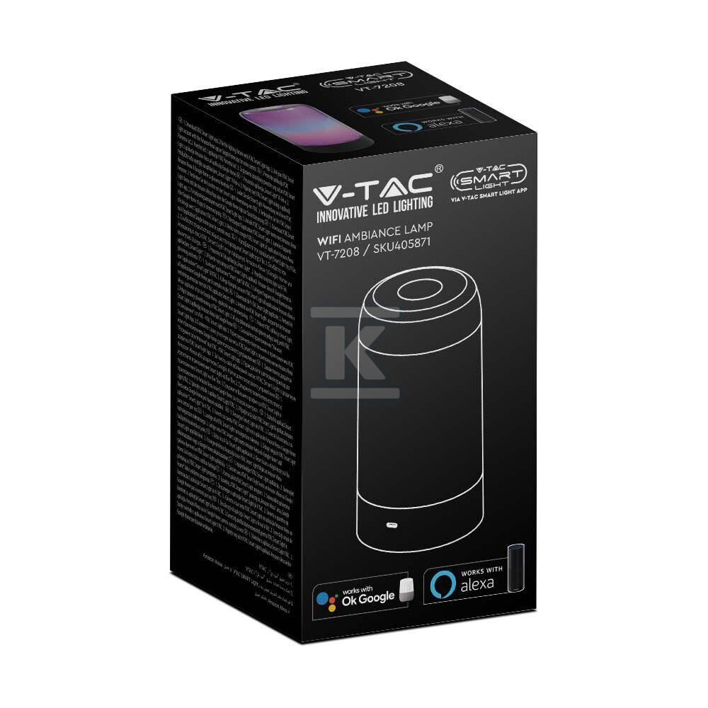 Oprawa lampka nocna LED V-TAC 8W Smart - 405871