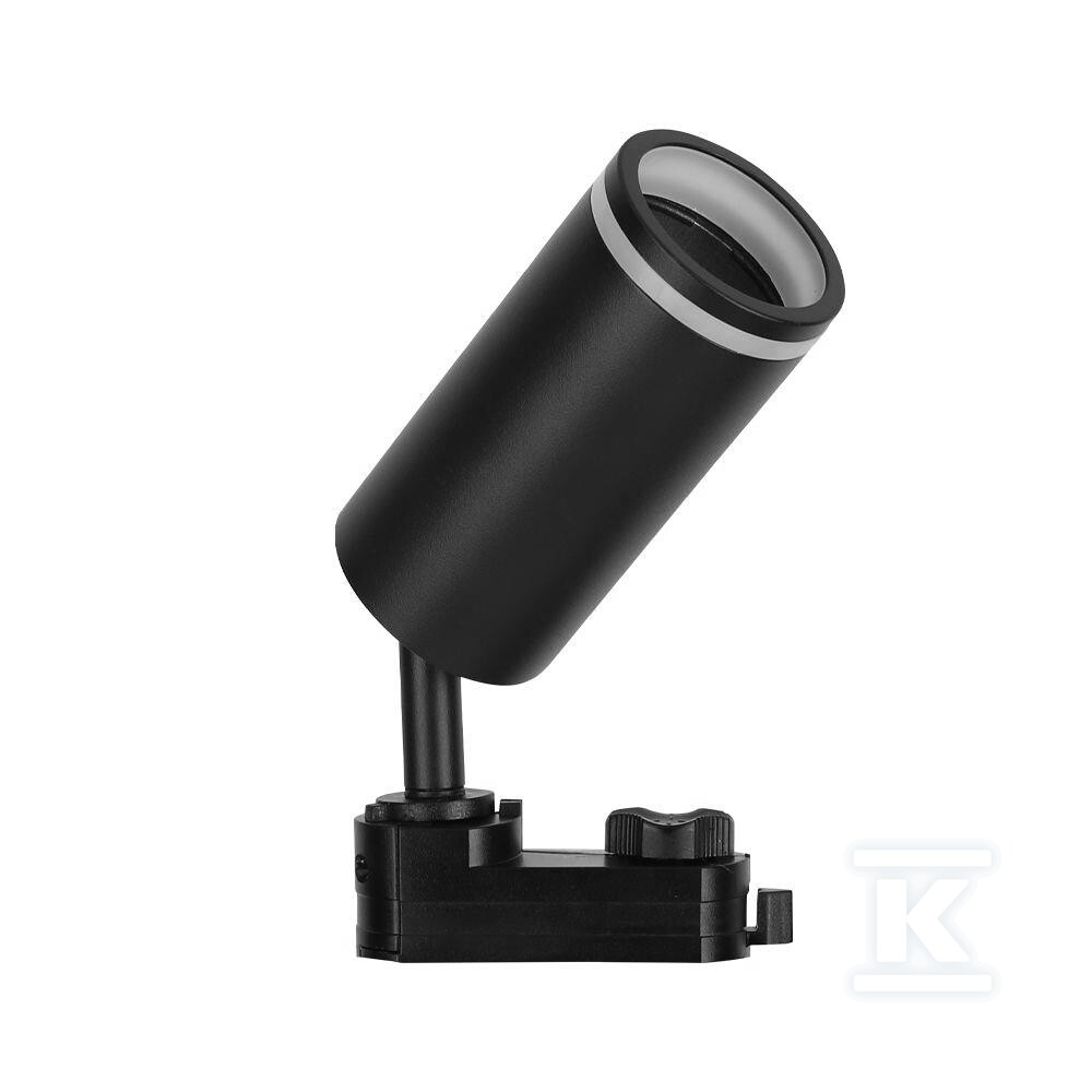 Oprawa GU10 V-TAC szynosystem 3F czarna - 6784