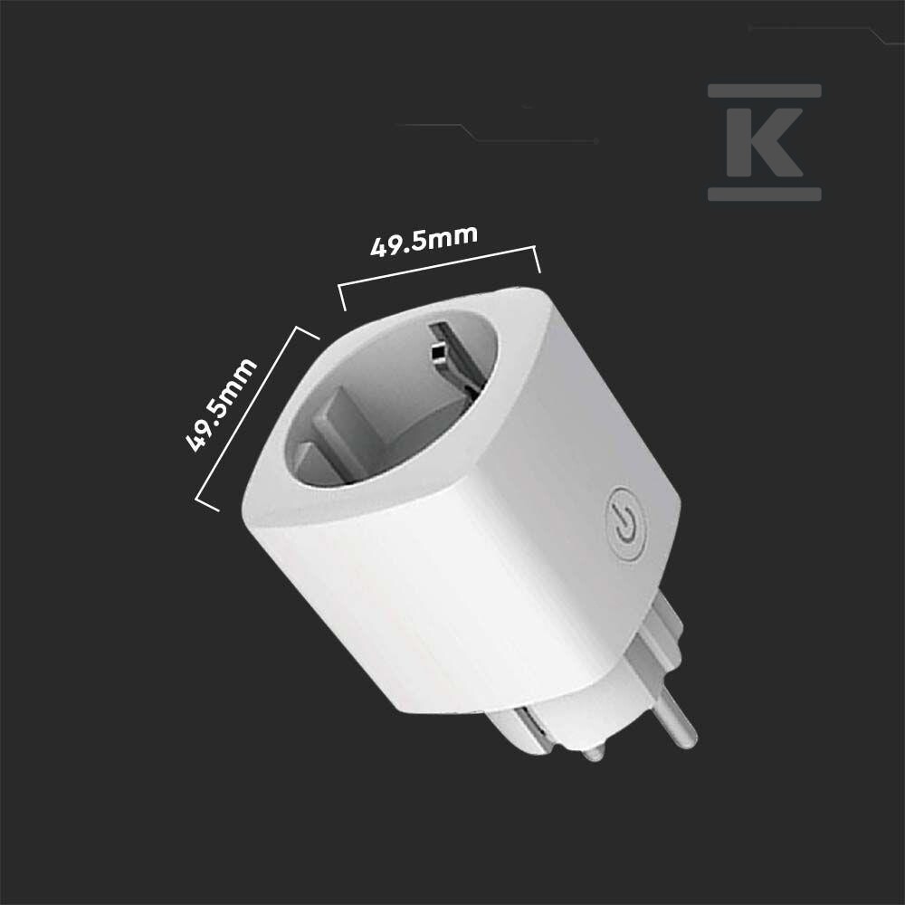 Gniazdo inteligentne V-TAC smart plug - 7696