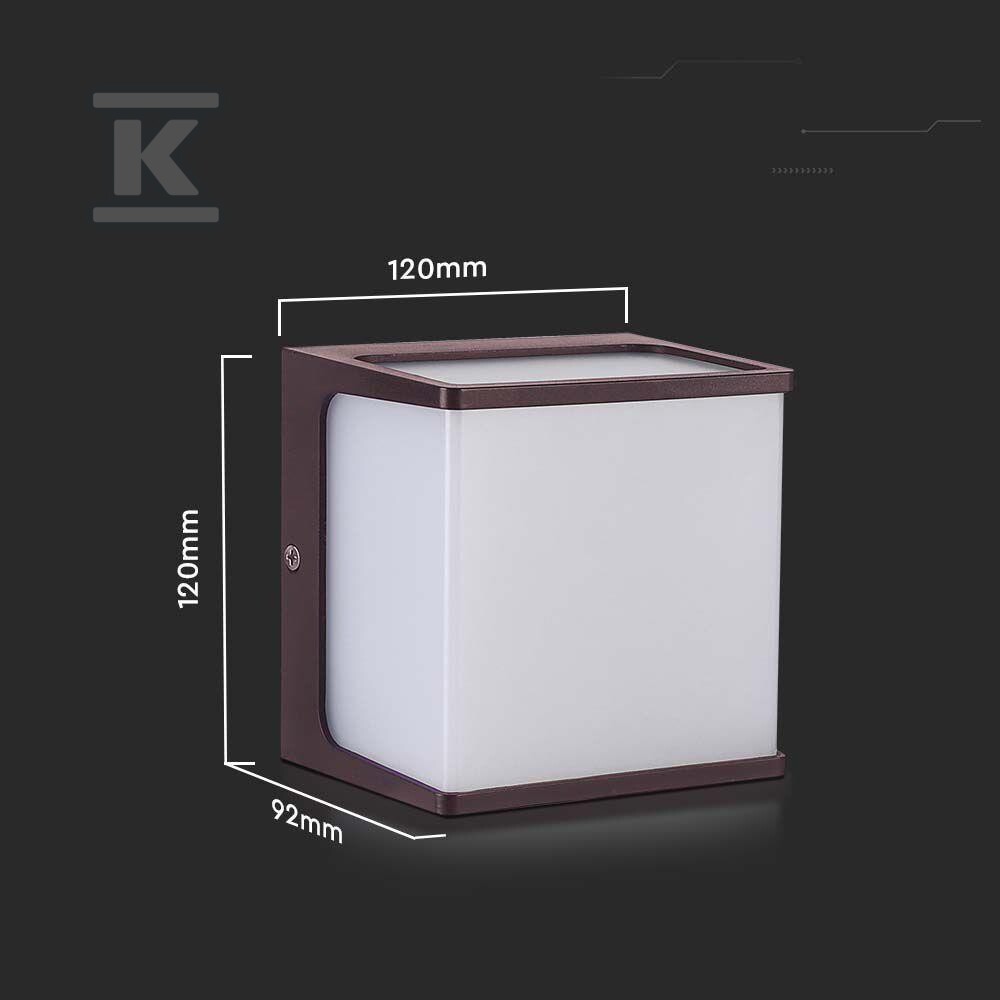 Oprawa ścienna ogrodowa V-TAC 8W LED - 10282