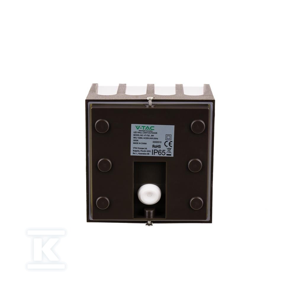 Oprawa ścienna ogrodowa V-TAC 8W LED - 10284