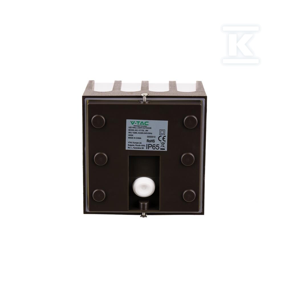 Oprawa ścienna ogrodowa V-TAC 8W LED - 10285