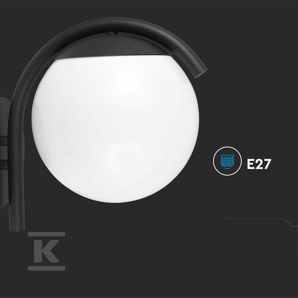 Oprawa ogrodowa kula V-TAC E27 kinkiet - 10420