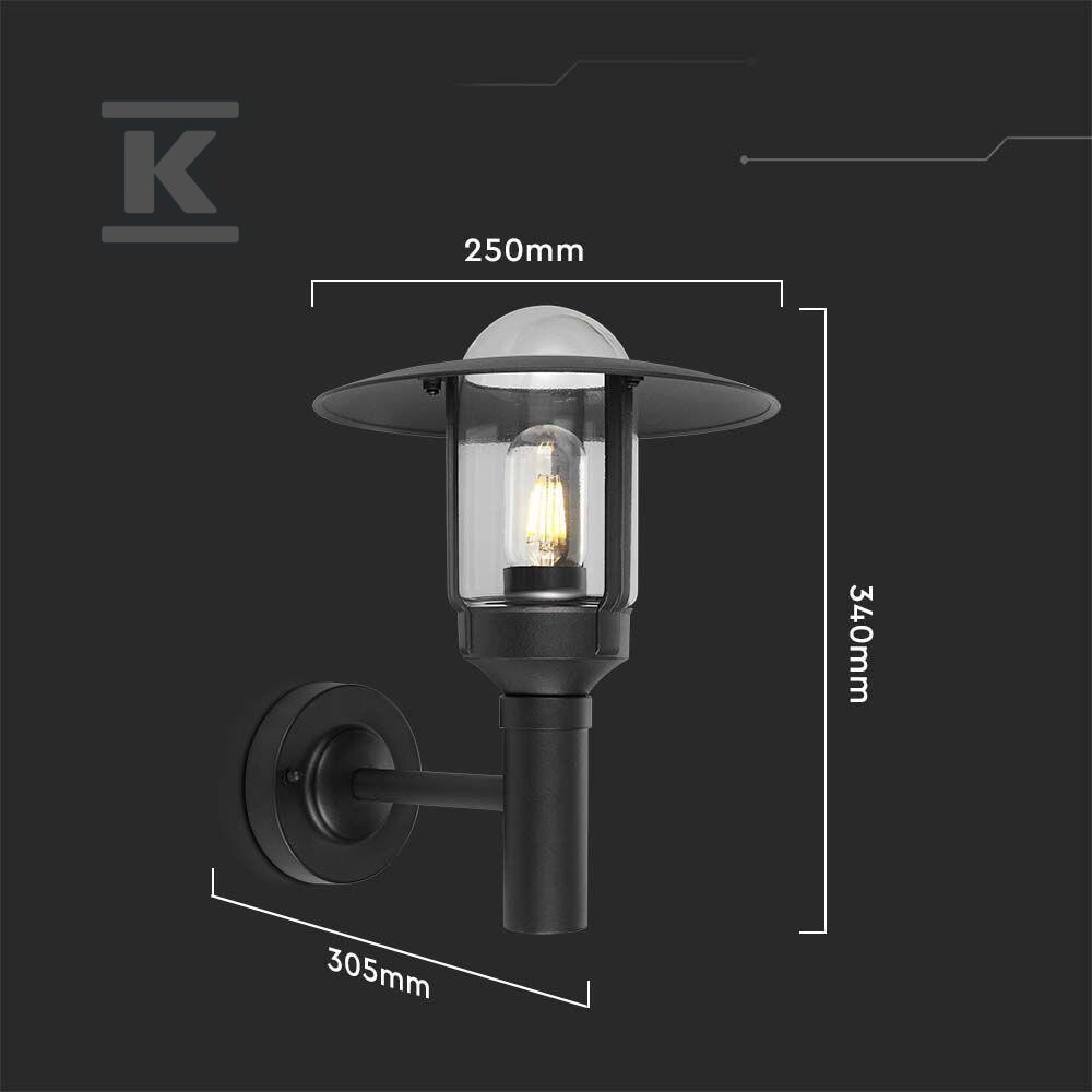 Oprawa ogrodowa V-TAC E27 kinkiet - 10422