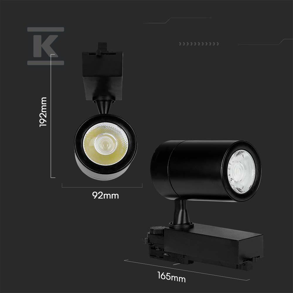 Oprawa szynosystem 3F V-TAC 35W 10st - 211287