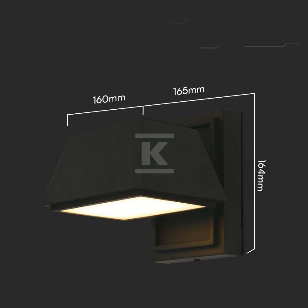 Kinkiet ścienny V-TAC 14W LED czarny - 10564