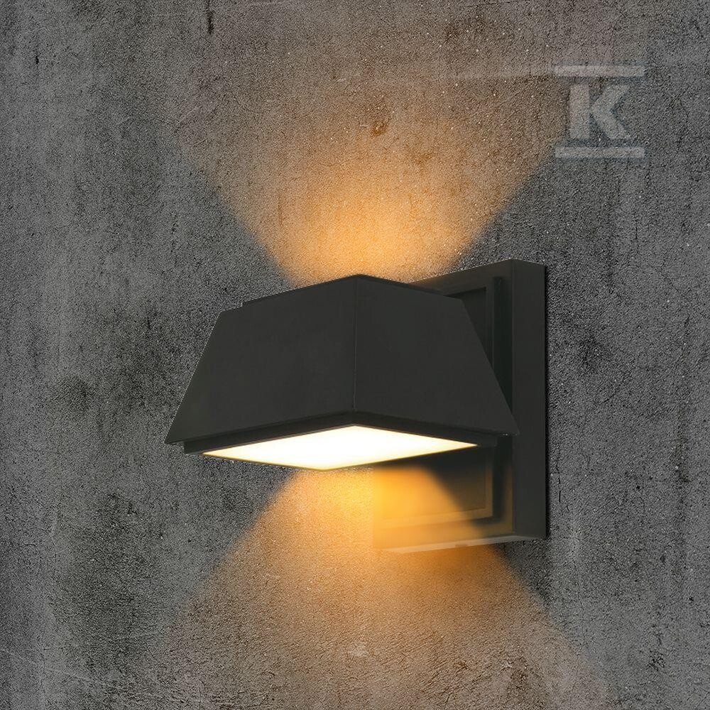 Kinkiet ścienny V-TAC 14W LED czarny - 23027