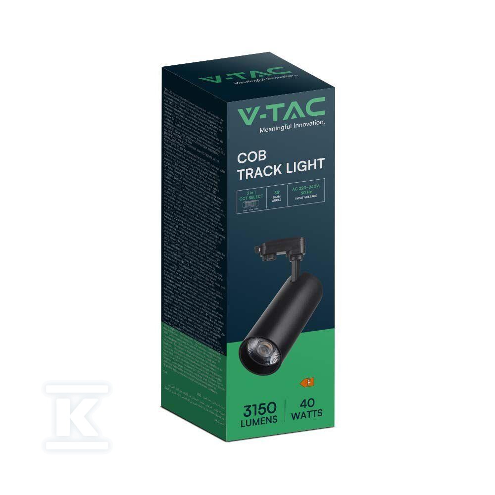 Oprawa szynosystem 3F V-TAC 40W LED - 8842