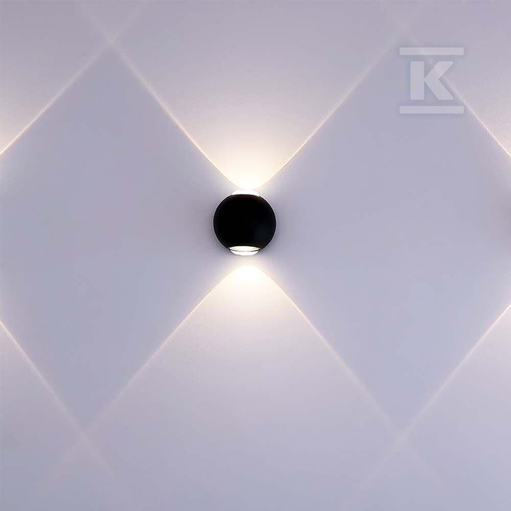 Oprawa ścienna góra dół V-TAC 2W LED - 10586
