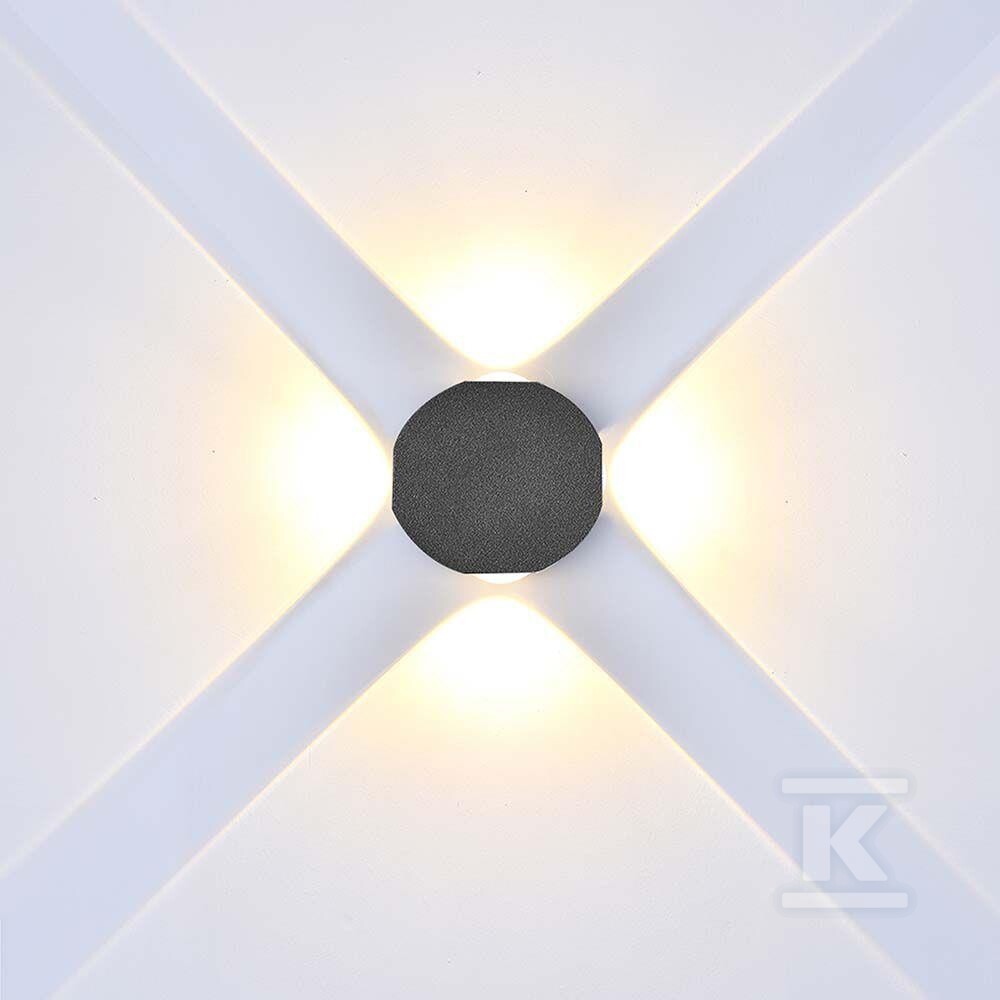 Oprawa ścienna góra dół V-TAC 4W LED - 10590