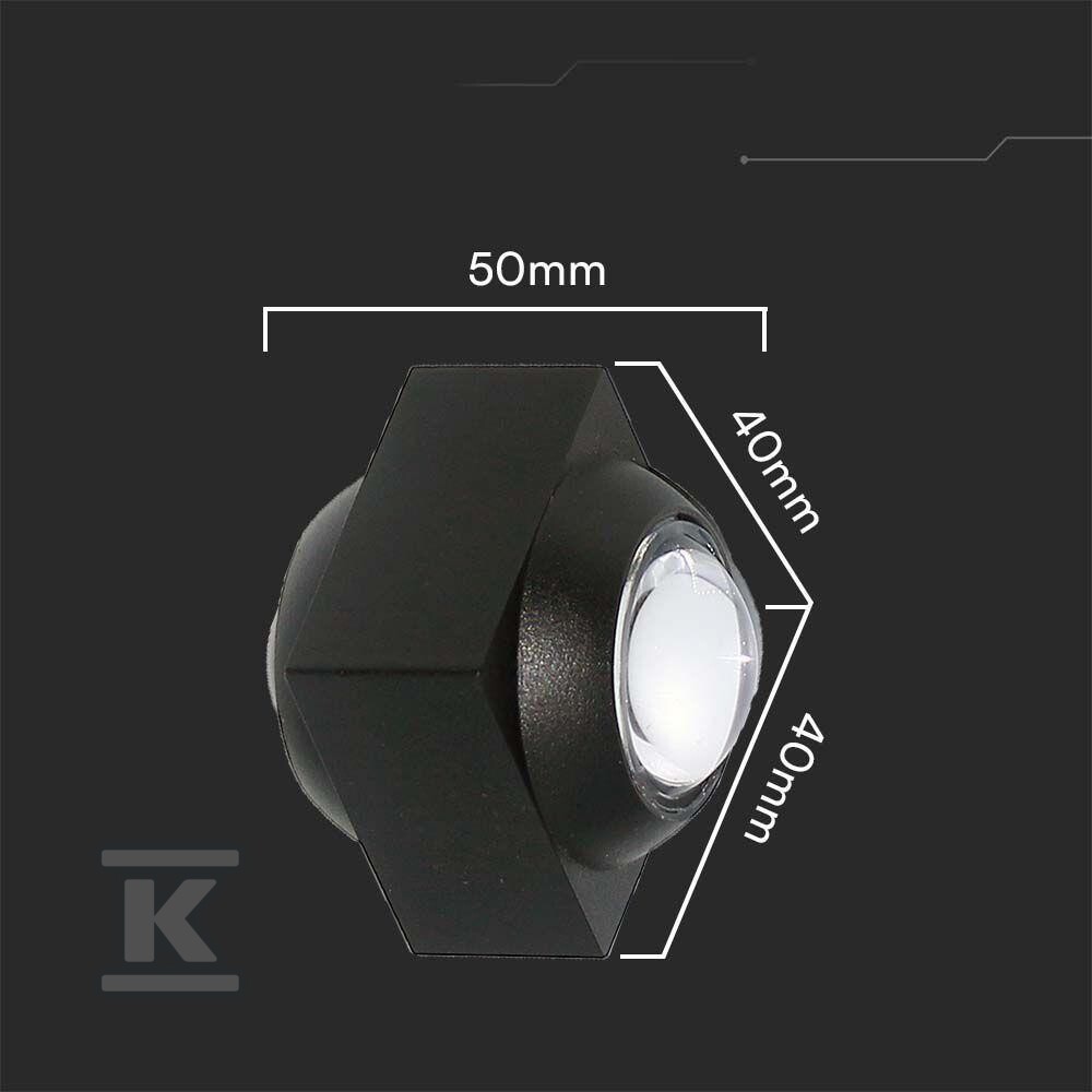 Oprawa ścienna góra dół V-TAC 2W LED - 23028