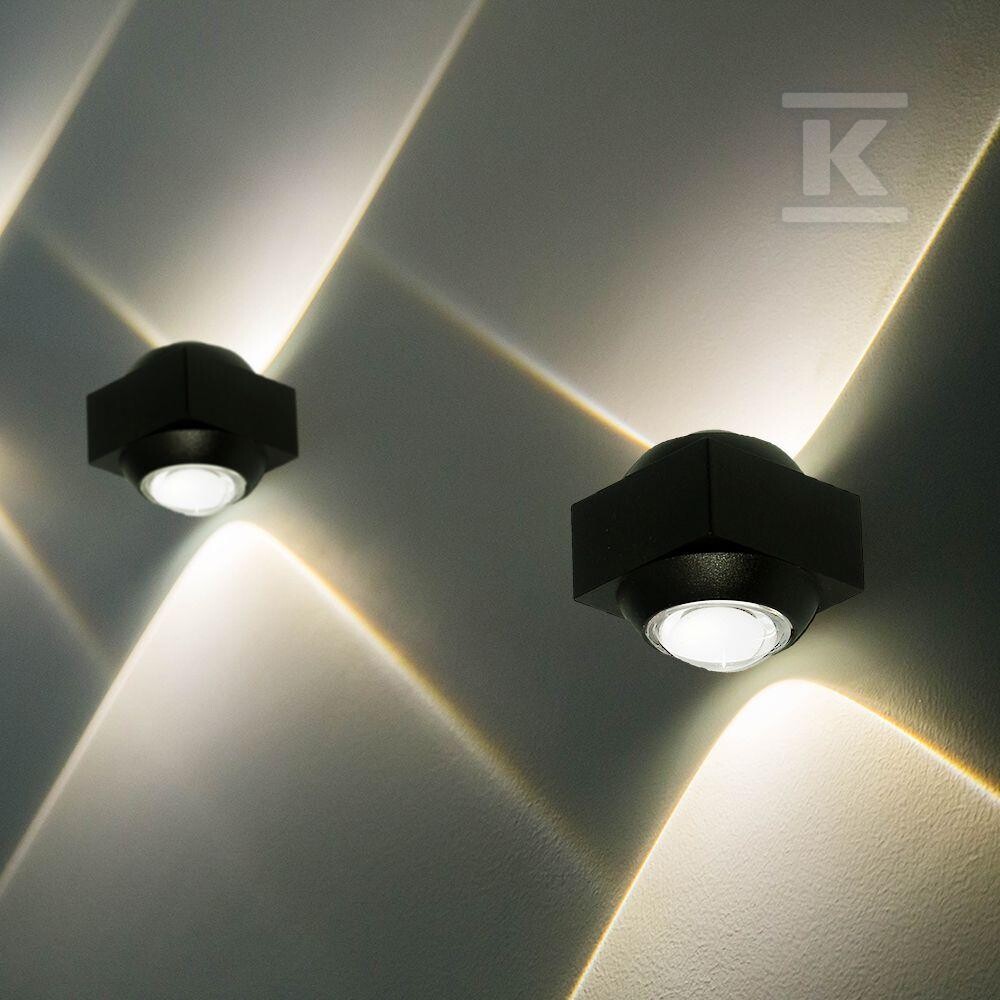 Oprawa ścienna góra dół V-TAC 2W LED - 23028
