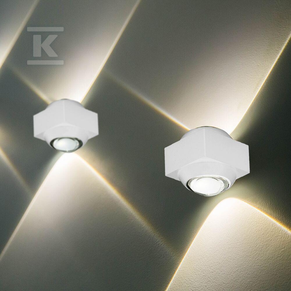 Oprawa ścienna góra dół V-TAC 2W LED - 23029