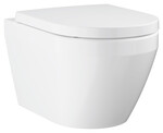 Miska WC wisząca, z deską i pokrywą, Euro Ceramika