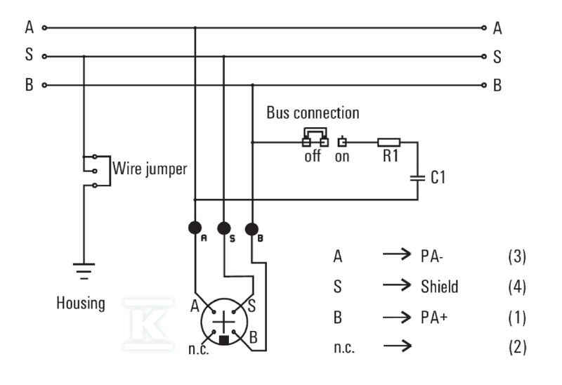 Dystrybutor magistrali Bus, 2-krotny - 8564070000