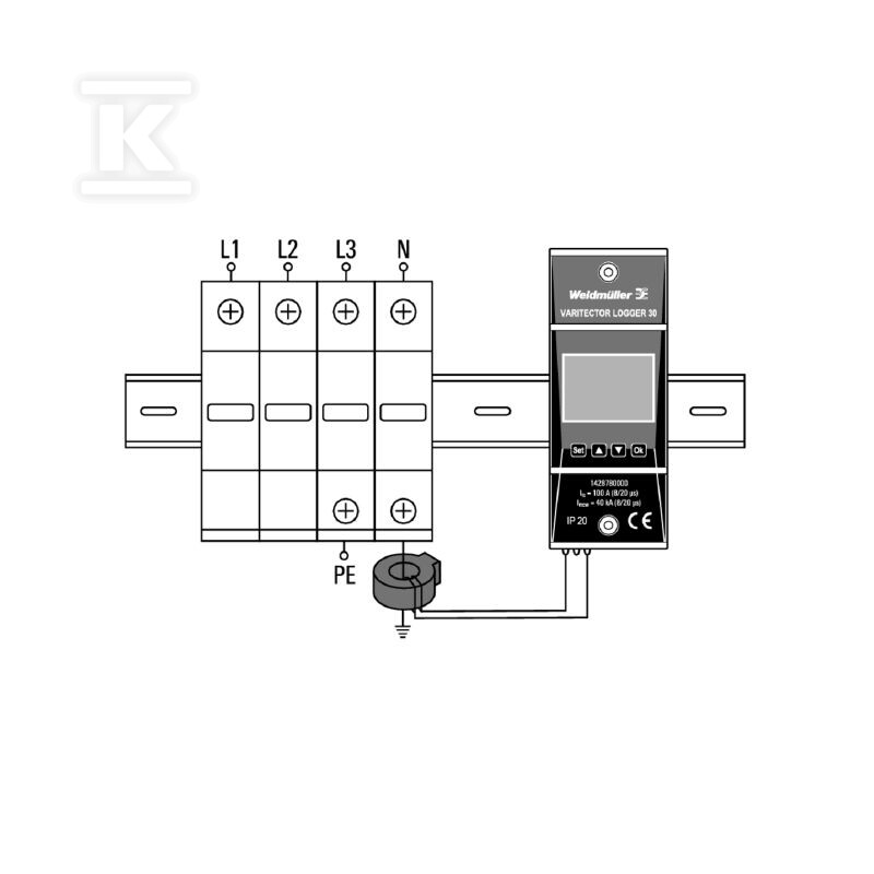 Licznik impulsów, VARITECTOR LOGGER 30 - 1428780000
