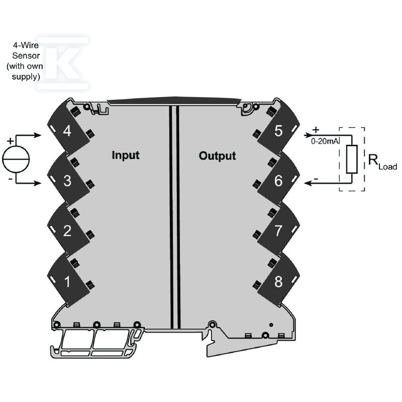 Konwerter sygnału / separator, Wejście - 1176070000