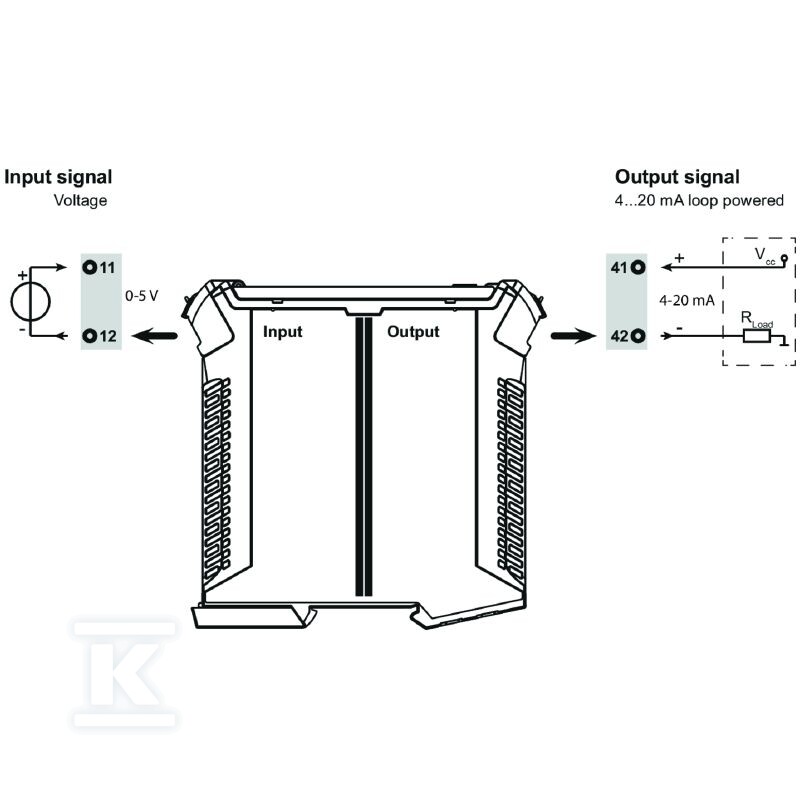 Konwerter sygnału / separator, Wejście - 7760054355