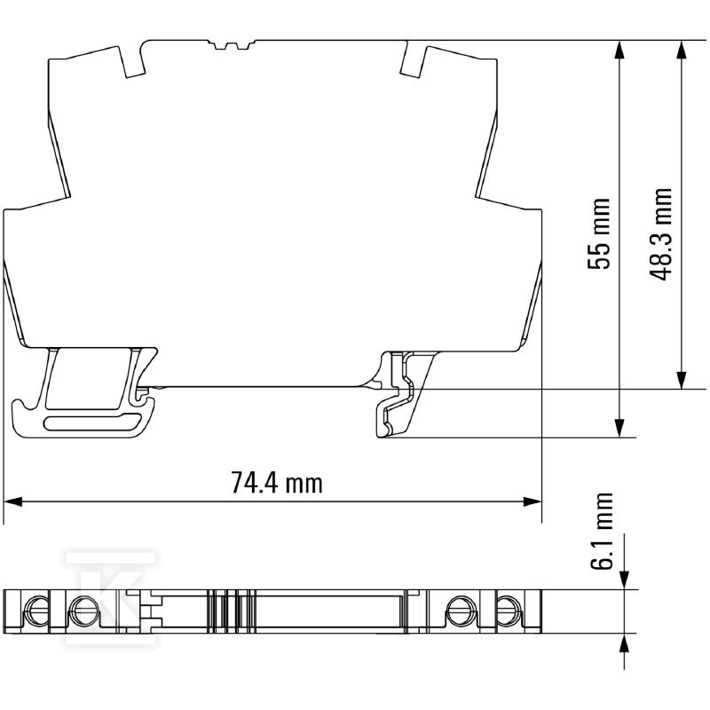 Przekaźnik półprzewodnikowy, 24 V AC - 8951020000