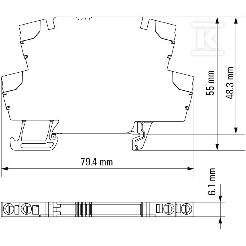 Przekaźnik półprzewodnikowy, 48...60 V - 8950870000